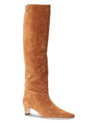 Wally Pointed Toe Knee High Boots