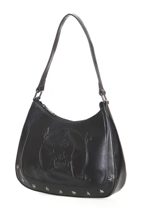 WHITE MAGIC SKULL SHOULDER BAG