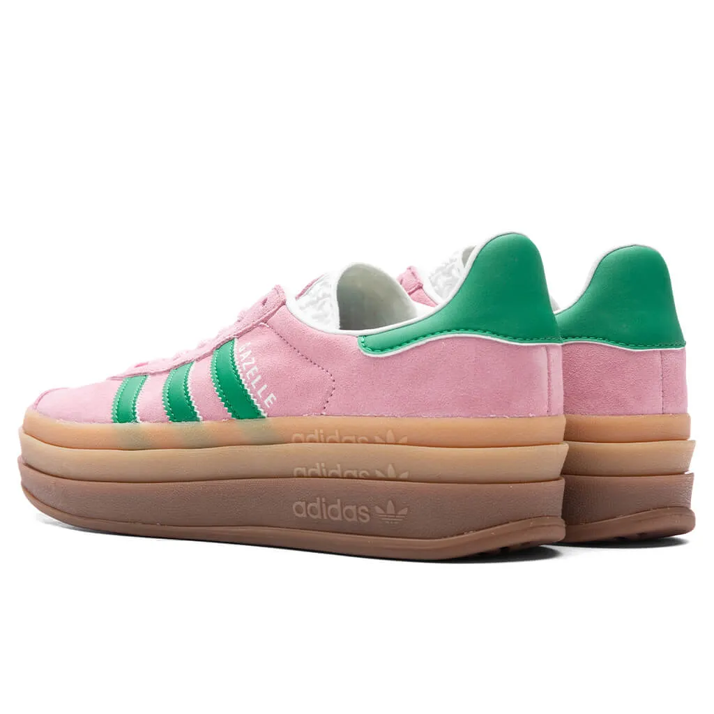 Women's Gazelle Bold - True Pink/Green/Cloud White