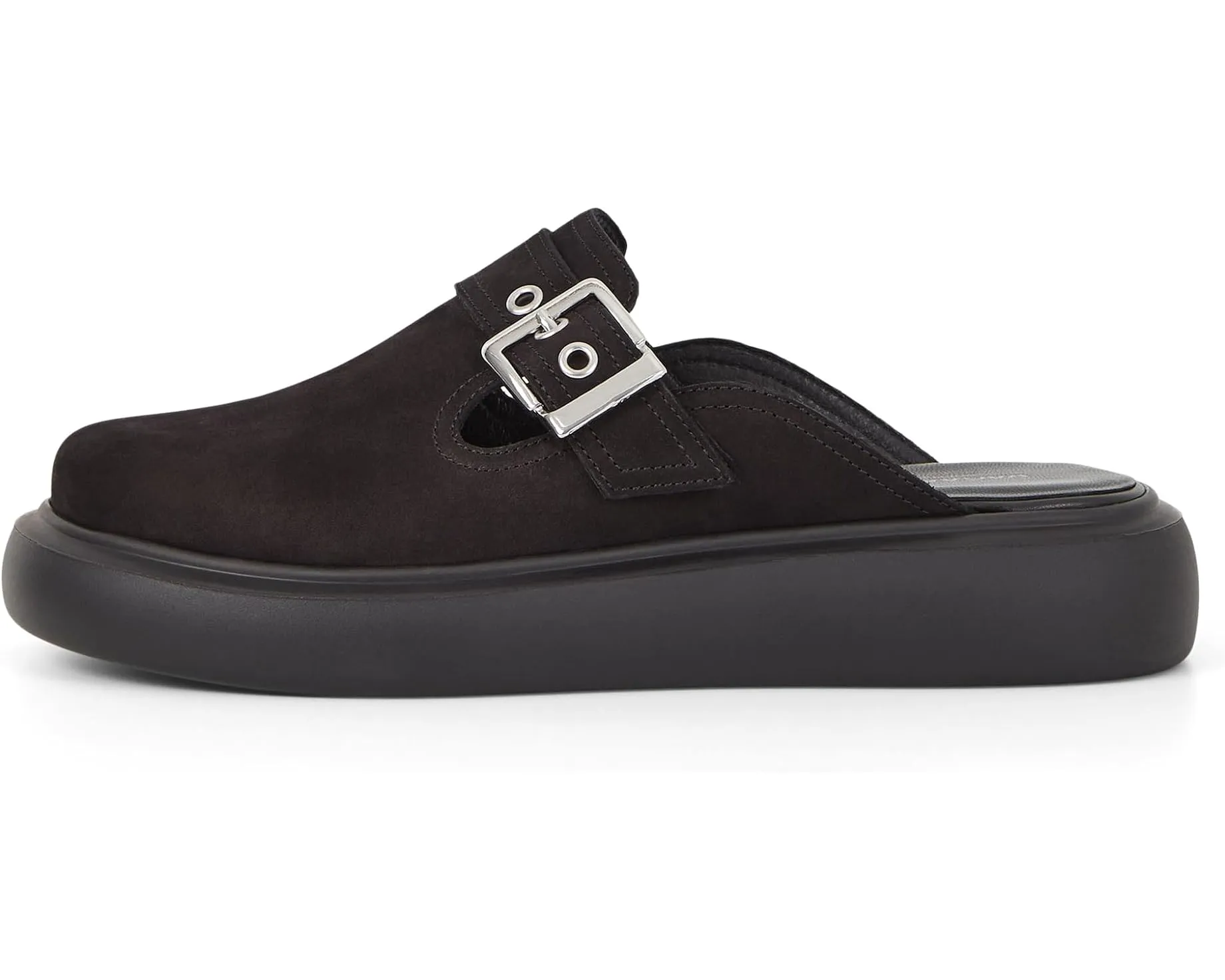 Women's Vagabond Shoemakers Blenda NuBuck Buckle Mule