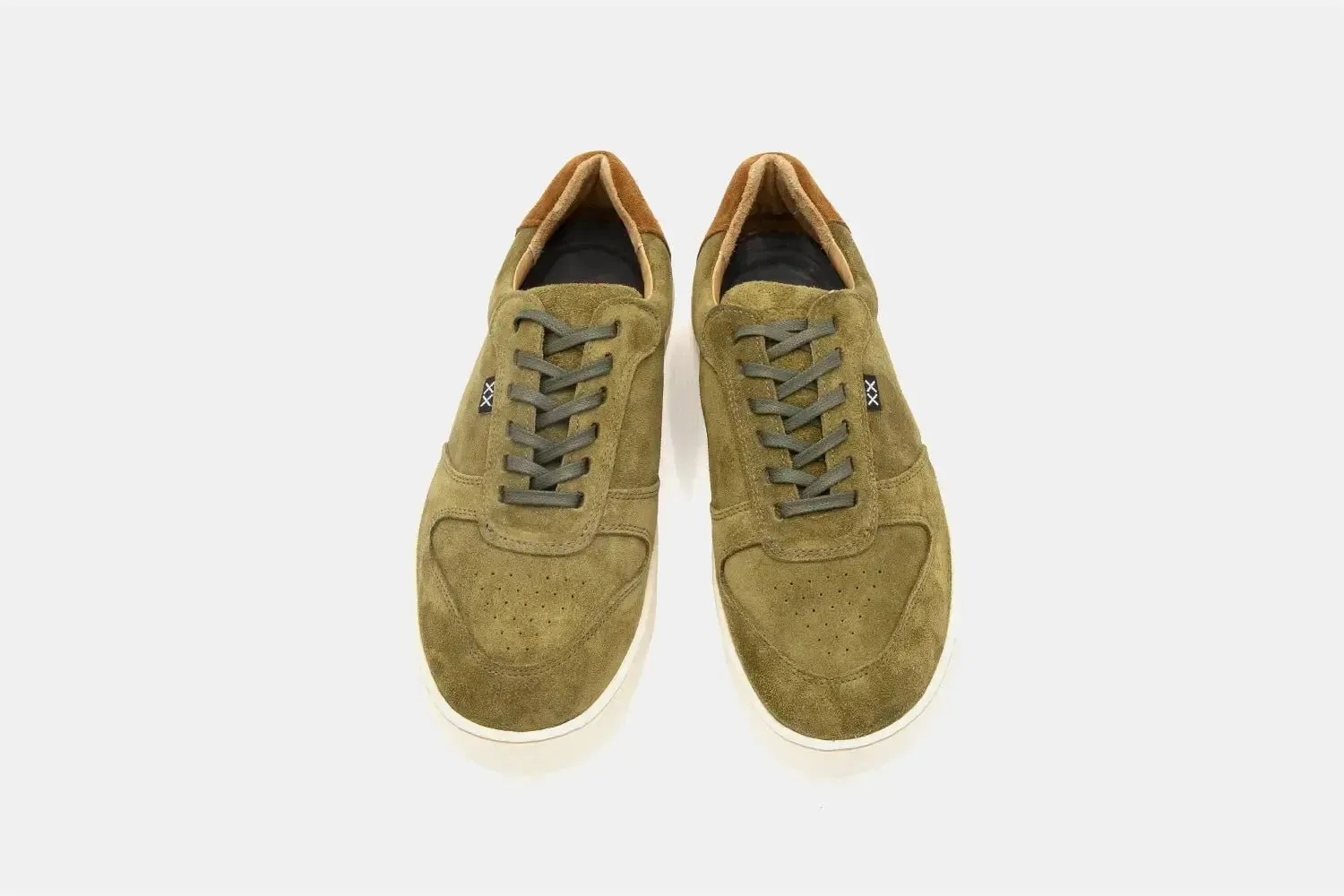 Zapatilla Hombre - Bora Suede Verde