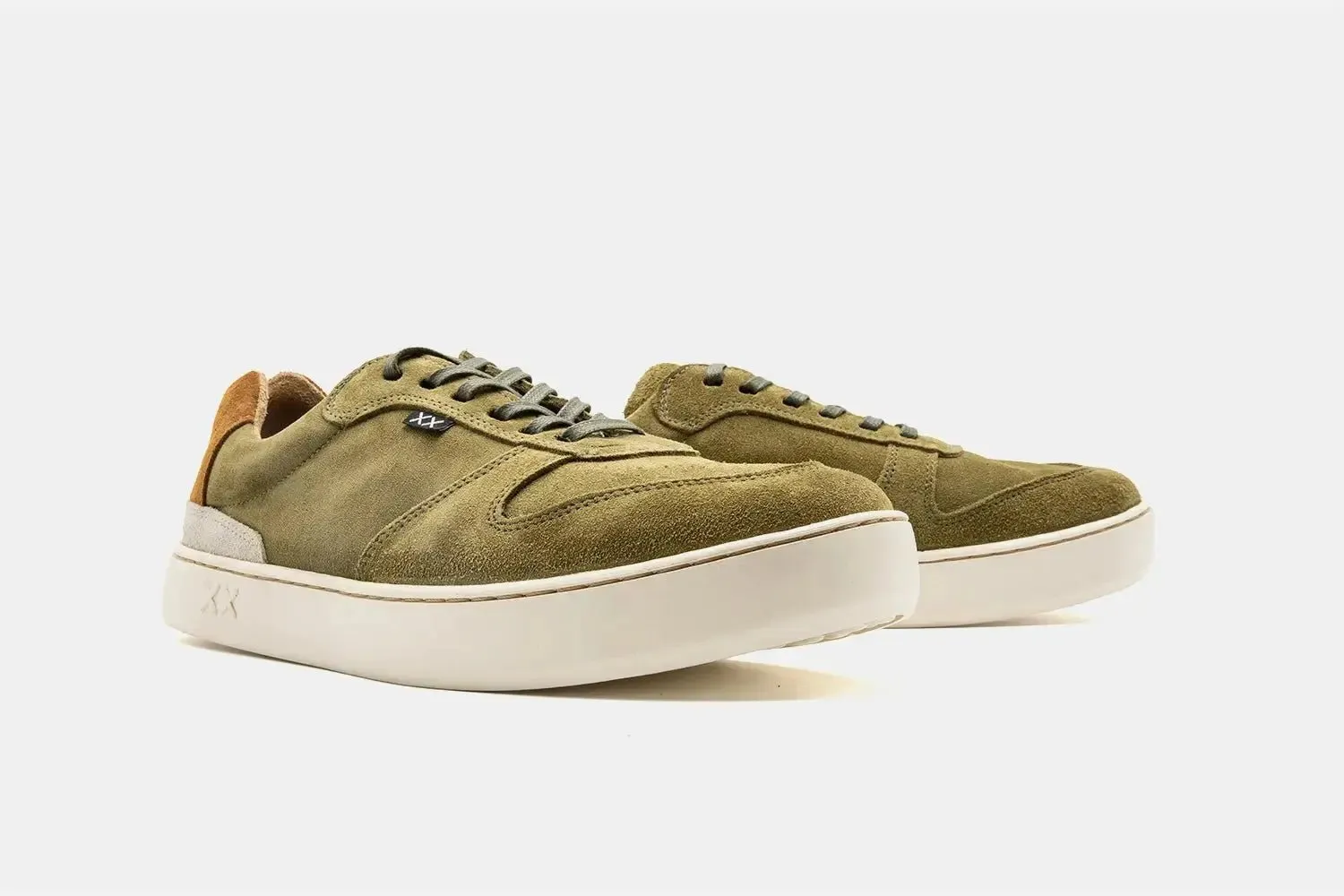 Zapatilla Hombre - Bora Suede Verde